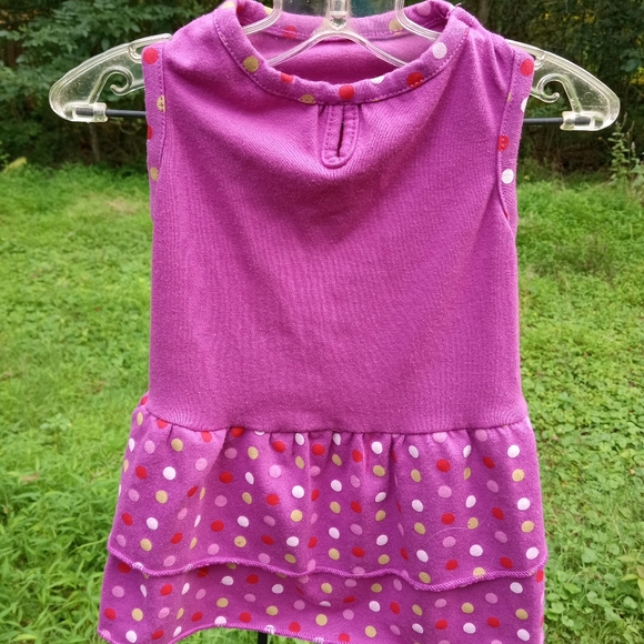 Base4 Group, Inc. Other - 🎈3 for $10🎈Dog Dress Rosey Purple w Polka Dots